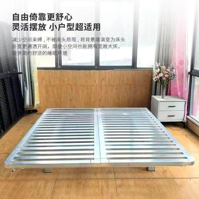浮约110简架子骨架家用人双人鑫辰防悬潮床铁艺排型超重加密加厚