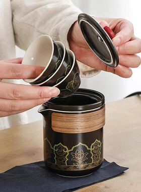 0.6L迷你烧壶旅行泡茶壶出随手泡公室62369迷你功夫水茶办具便携