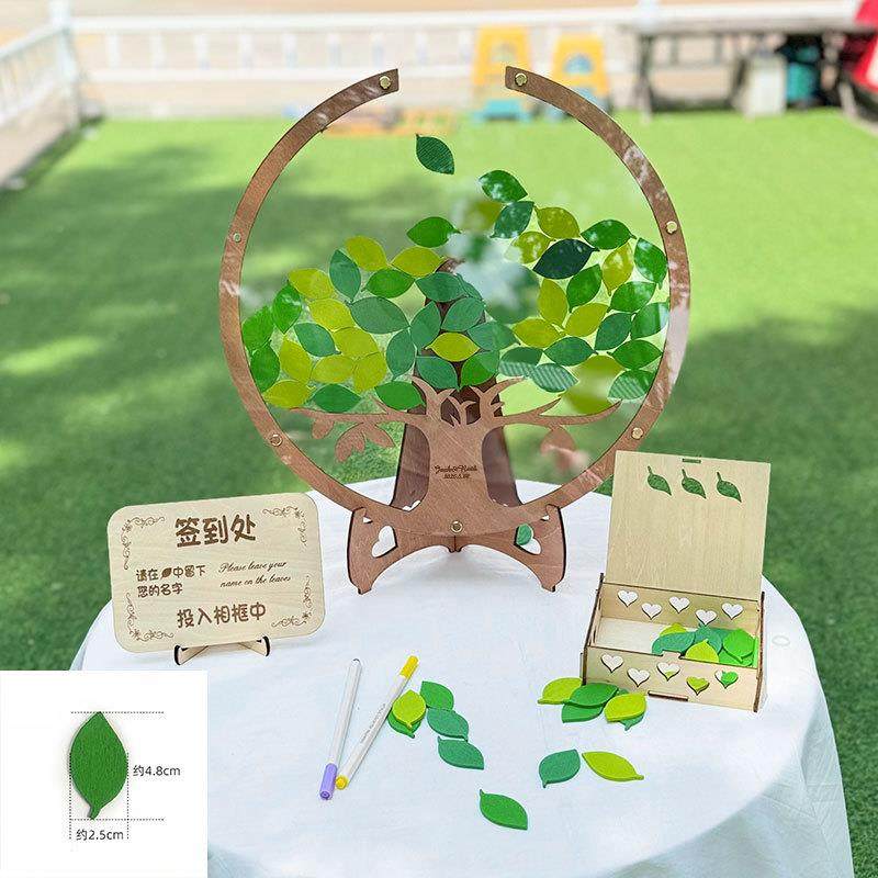 签到台大树森系婚礼创意婚签礼名册留言箱指纹树礼木片66婚签到框,节庆用品/礼品,陪嫁用品套装,淘宝优惠券,粉丝福利购,淘宝优惠卷