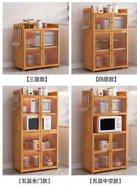 r厨房收纳GYL柜柜子储物带门置物实木餐边柜柜茶^水柜农村橱柜家