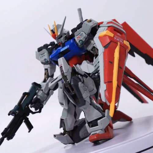 mcshow现货MS 2.0 1/72  强袭2.0 双造型蓝武士合金骨架成品模型