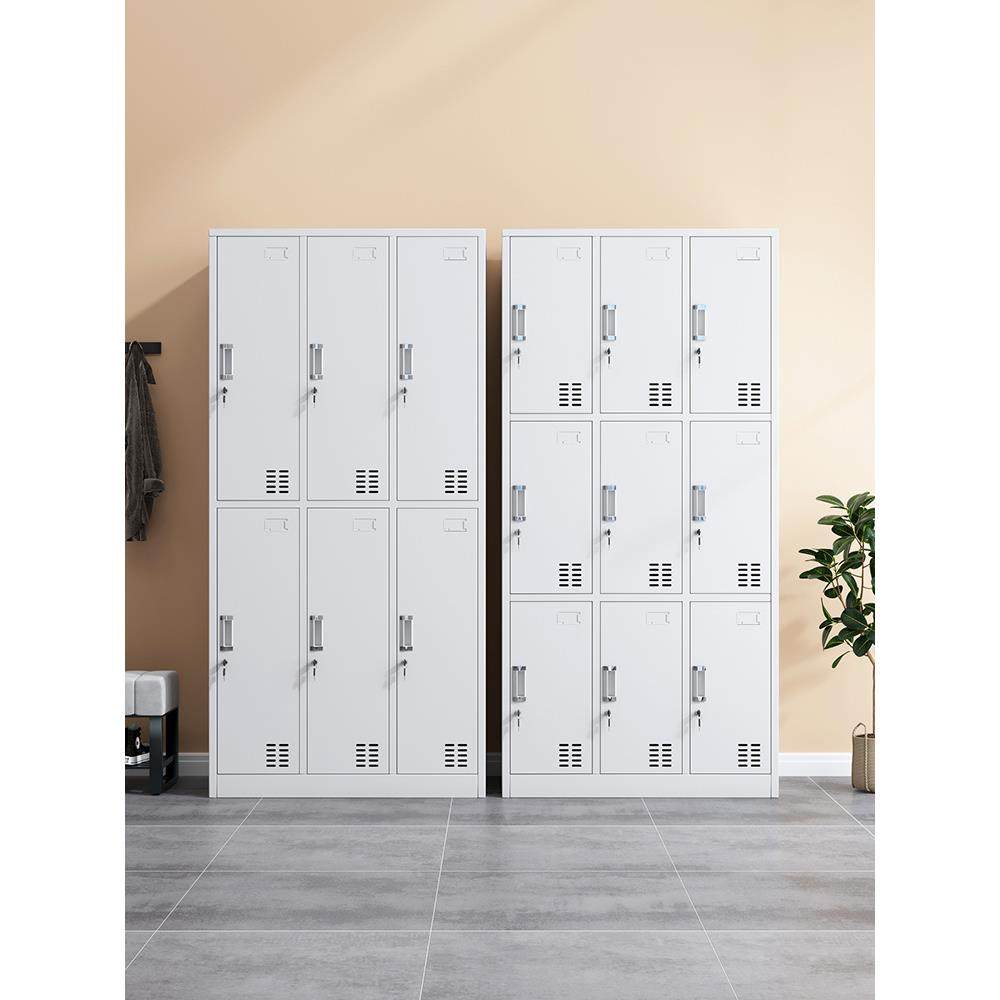 工员工鞋柜宿舍六门铁皮更985衣浴室带锁24储物柜四门换门柜衣柜,商业/办公家具,办公储物柜,淘宝优惠券,粉丝福利购,淘宝优惠卷