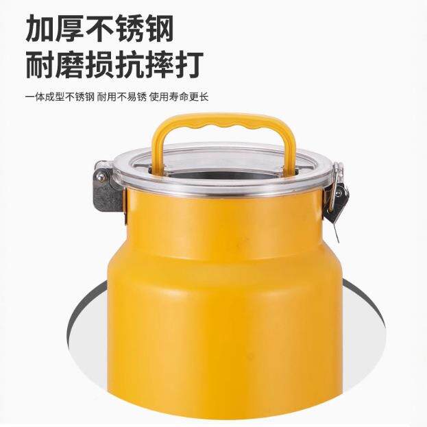 锈钢彩色可视432密储封罐密封罐带把透明盖防漏手杂粮干果不茶叶