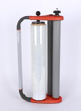 缠绕动膜拉膜器式手持厂JFC打包拉伸缠绕膜机手动裹包机半自缠绕