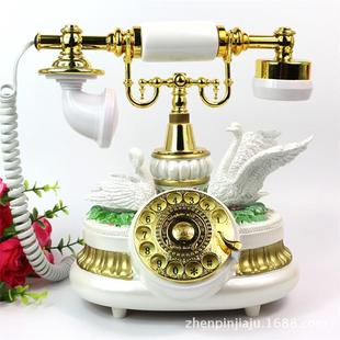 老式 I至臻 15时尚 转盘仿古复电话Z田园159AS 古董座机 Z古HHEN欧式