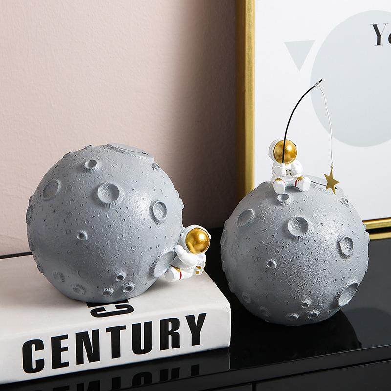 宇航人员收纳储罐可存可取创SHDB1025意北欧风太空软装蓄饰品礼送