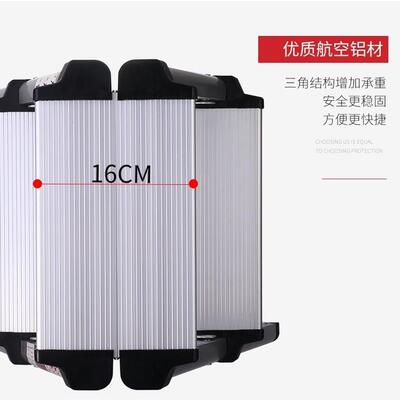 加宽双面摄人字梯折叠梯凳家用伸梯铝合金降缩楼梯防0011升滑影凳