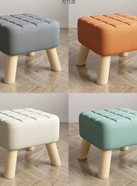 简子约网红小凳科技XNW布沙人发凳方凳凳茶子家用大结实几凳矮凳
