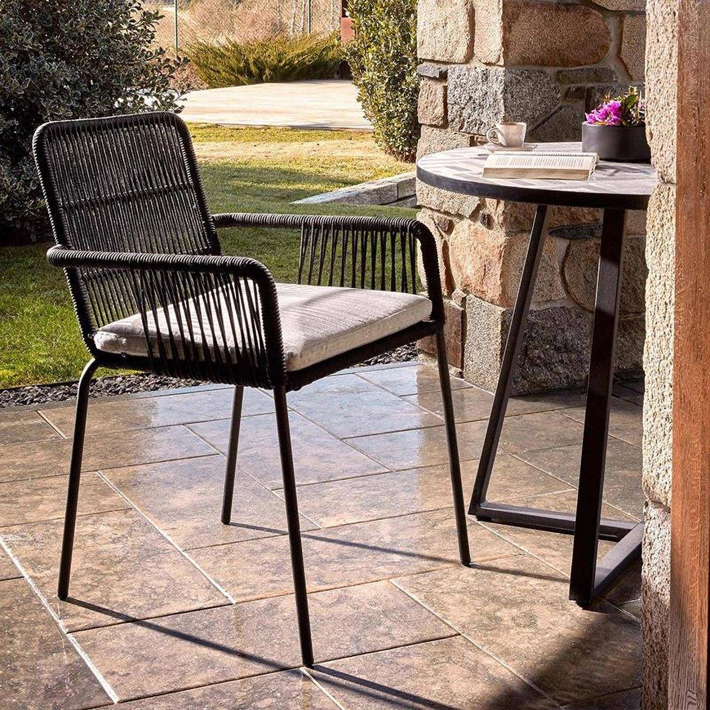 台户外沙发露藤椅庭吧台院PO0531阳台双人休闲露天组合北欧室外藤