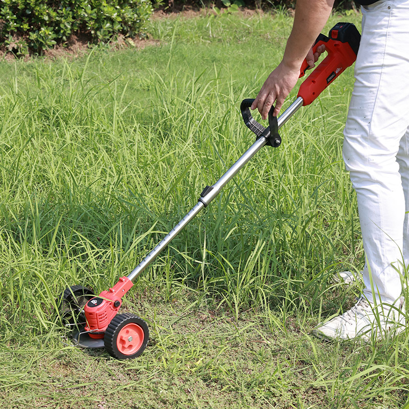 kzz凯姿新型手握式可伸缩割草机小型家用推草机
