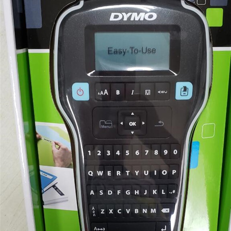 Dymo/达美D1标签机LM- 10 中/英文电脑手持便携式色带纸打印机
