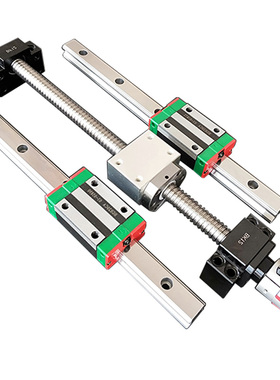 滚珠丝杆SFU105 10直线模组精密螺杆螺母手摇三轴滑台滚珠丝杠