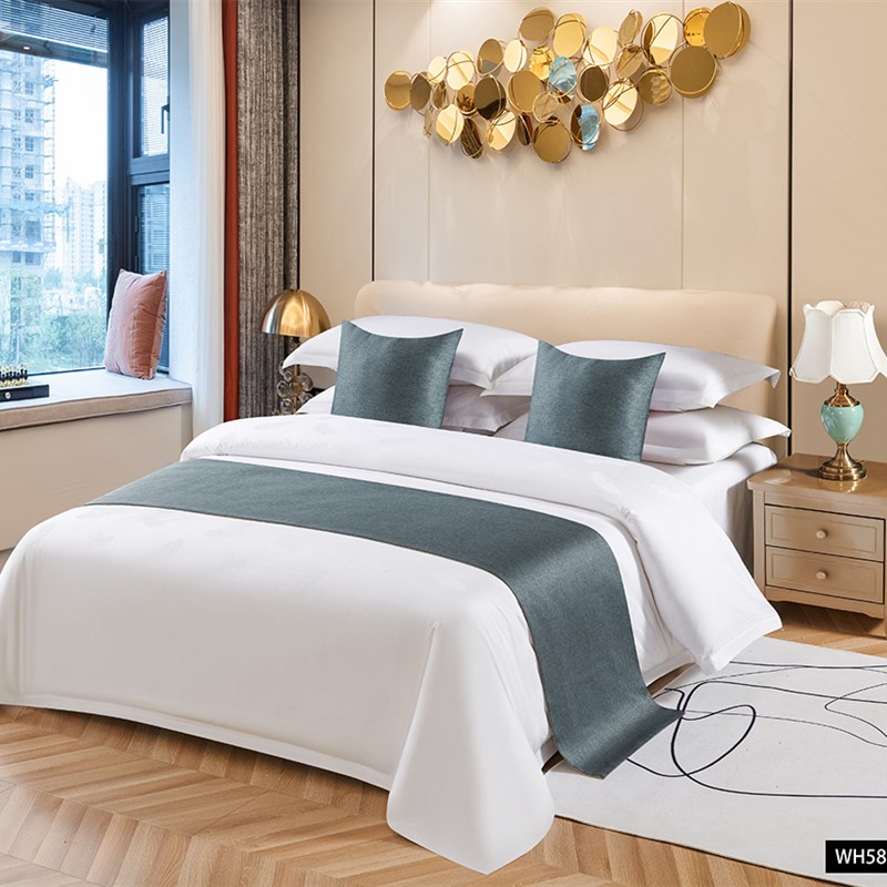 床尾巾床旗桌旗高端简约民宿酒店宾馆家用床上用品