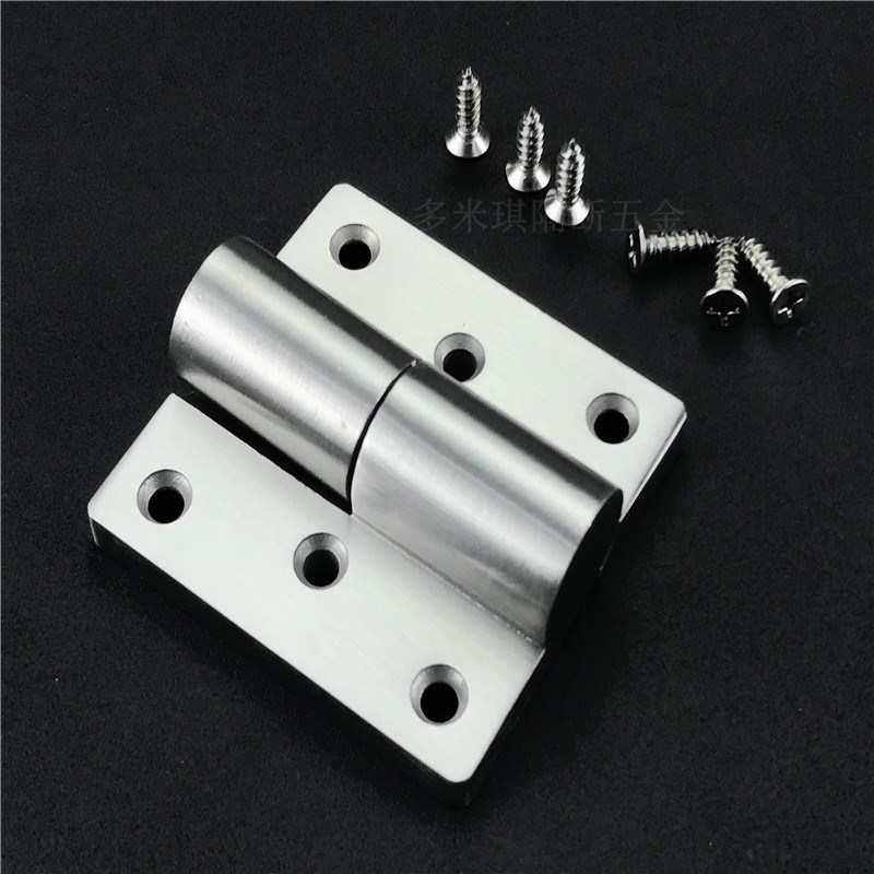 公共卫生间隔断五金配件合页 厕所30精铸不锈钢自闭门合页 铰链