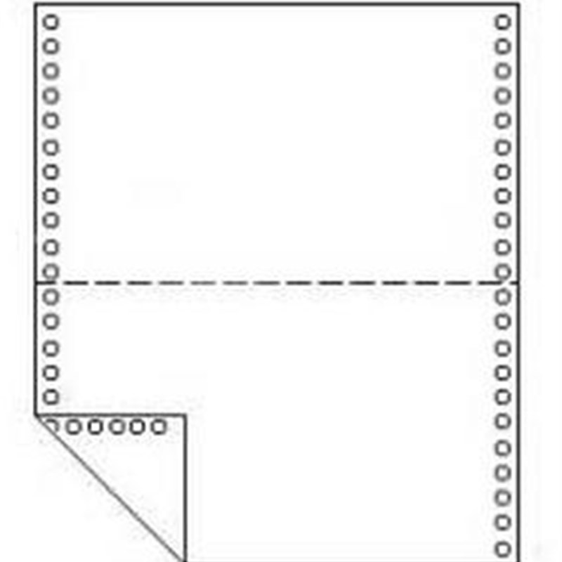 买5盒送1盒 针式电脑打印纸二联二等分二联三等分两联 三等分 二
