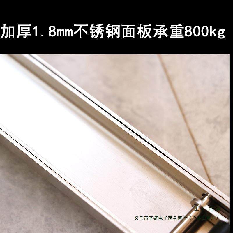 不锈动F989676S滚筒洗衣机可移滑轮形升降抽拉通用支架收纳清洁用,收纳整理,洗衣机底座,淘宝优惠券,粉丝福利购,淘宝优惠卷