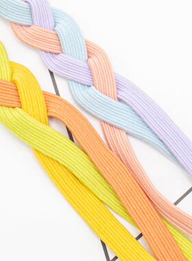 现货28色0.8CM层.6cm双加厚龙空心尼松紧带632高弹0柔软橡皮筋扁