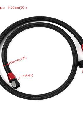 6车油管组改装配件黑汽色编织1.米1.4米AN10油86921管接头合套装
