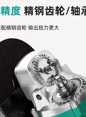 A3款无磨机充CZM电式大功率刷锂适电用磨光角机打磨机切割机高功