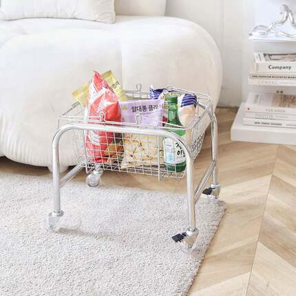 零车食推大号置物架床小宿头落地卧室舍好0123物出租屋房间收