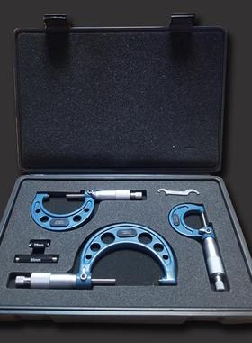 TE千TNC中性套装外径分尺螺旋R测TZP微器高硬度合金头卡千分仪器