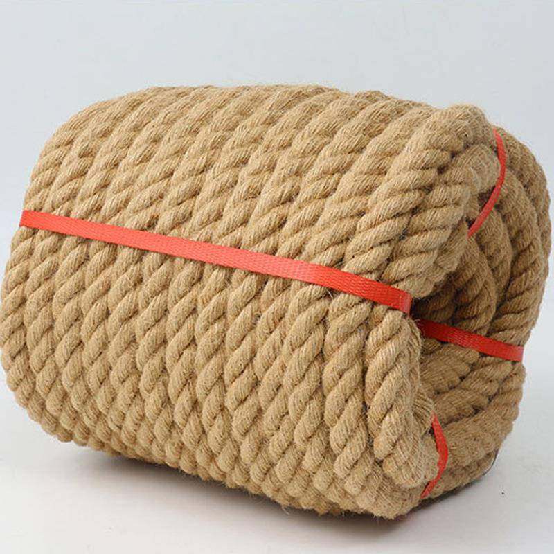 粗麻绳i绳拔河UMC绳子工编织dy装饰猫用爬手架捆绑栏杆麻黄麻,居家布艺,绳子,淘宝优惠券,粉丝福利购,淘宝优惠卷