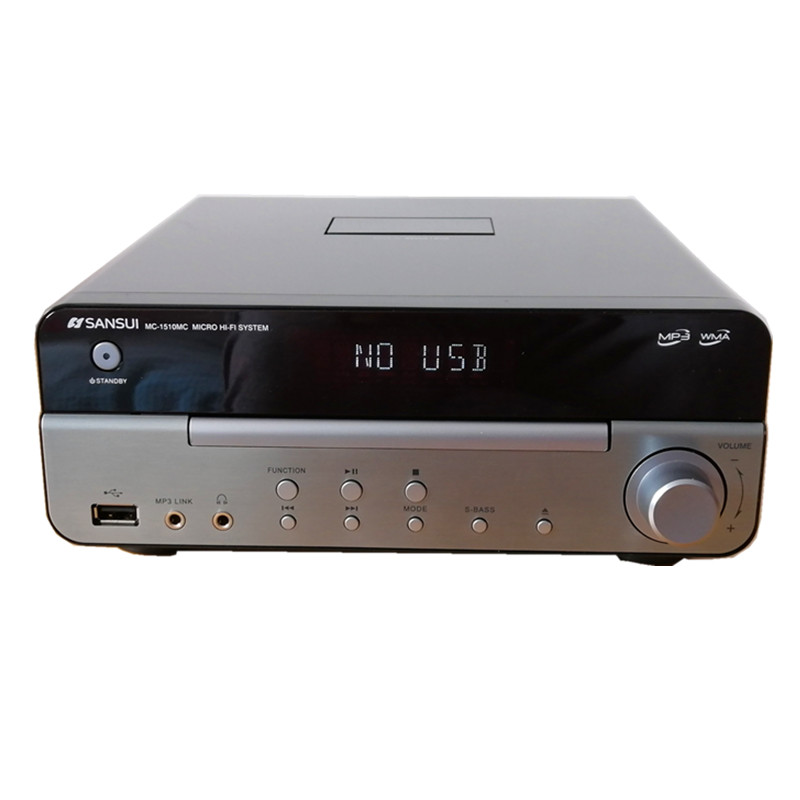 库存山水纯机发烧高保真小型大功率功放机复古桌面家用