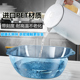 洗脸盆加厚耐用高温方形塑料盆学生宿舍大号透明洗衣洗屁股盆女童