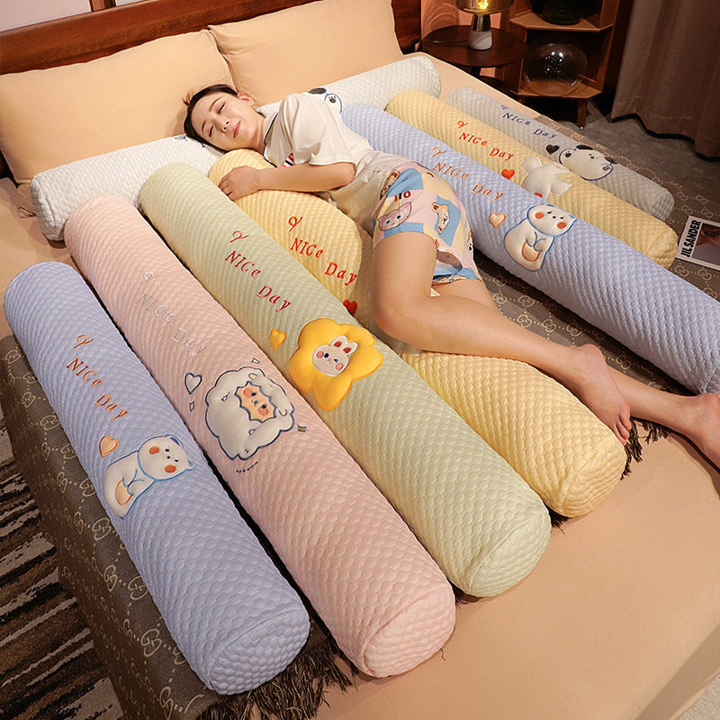 可爱长条枕抱枕卧室床头靠垫靠枕睡觉枕头孕妇侧睡夹腿专用可拆洗