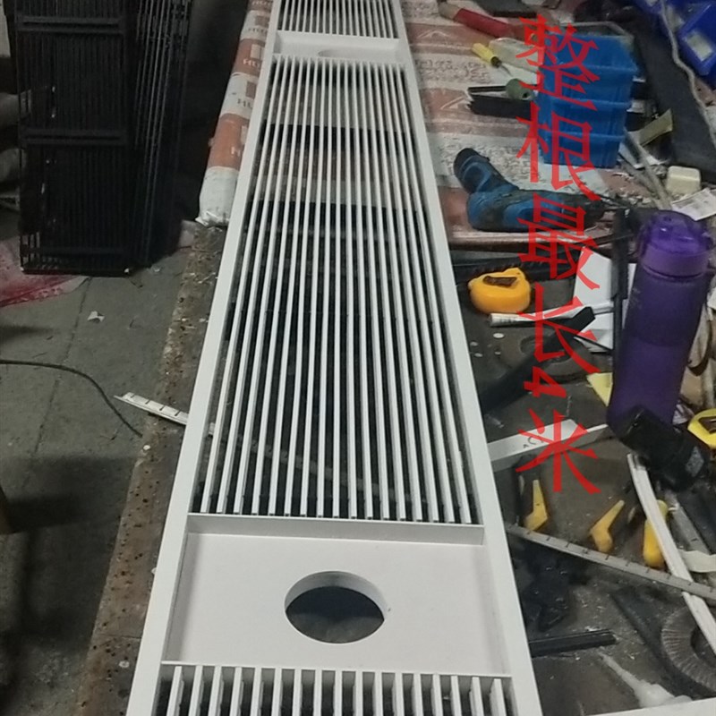 中央空调出风口无边框窄边带灯孔灯槽射灯无边框bs线性百叶格栅