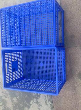 塑料货架筐电商拣料框塑胶箩可加高充当柜货KNW熟加厚广分东