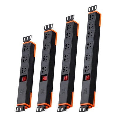 德木无线PDU插座3位位5位位8位无线接线板排插机柜插座内置端子