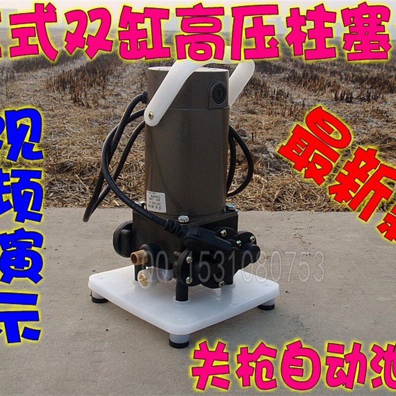 12V48V220V直流高压电动喷雾器/自吸打药水泵/农用灌溉园林消毒机