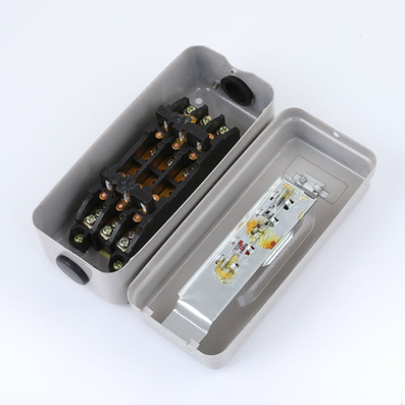 动力压扣开关BS-315扣押开关按钮 3P 0V 2.2KW 倒顺停开关