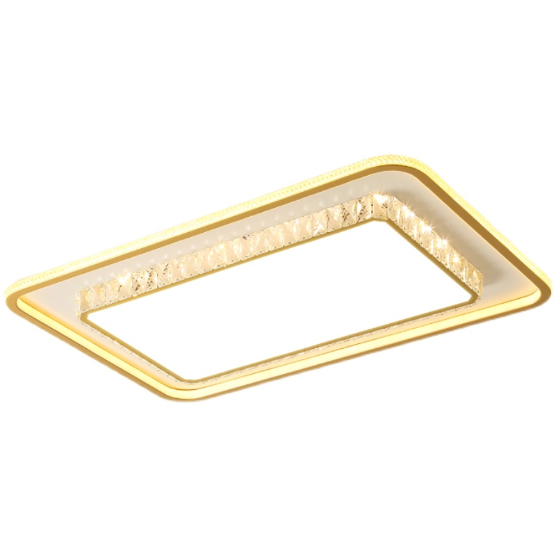 客厅灯2021年新款简约现代大气led吸顶水晶卧室灯具全屋餐