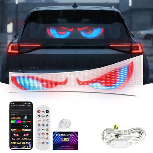 透明LED柔性屏APP无线控车载