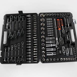 XTY厂家直具销套筒扳手全套工具箱套装用维修工套筒棘轮扳螺手丝