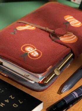 手值作丨卸活页手帐本本子可拆高UJX颜手账本女生感可爱记事本套