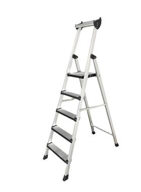 合加金梯子家用工程梯能多功梯子人字梯合页HOQ梯厚铝防滑防撞梯