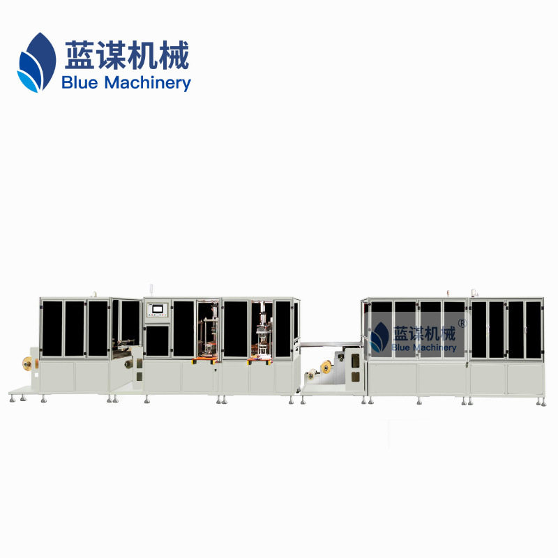 蓝谋机械高周波热合机全自动造口