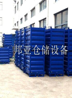 亚BY-202大型重工业铁箱车间废料车铁型屑车叉车式移动邦工具车可