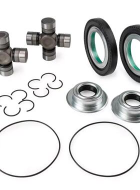 201轴483前5车U型接头套件轮毂O型5圈防尘密封套件兼容福特HWIF20