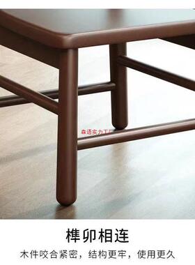 实木小椅子家FTU用小凳客儿童矮凳现简约板凳木代头靠背椅子茶几