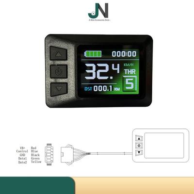 自行车锂电电改装套件22A正玄7波控制系统用于50DQCW机0昆腾LCDC