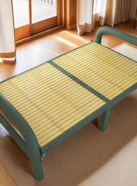 夏季MVX懒老约式竹床家用简易床人免安装折叠单人床简可午睡小床