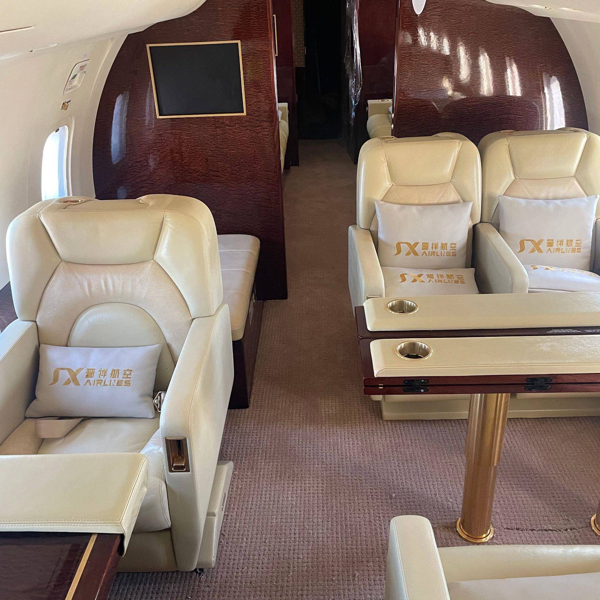 公务机航空家私飞机地毯手工现代简SKN018直约轻奢CA认证湾人流厂