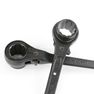 美尖棘轮LWR扳手尾进口单头棘轮梅花快双向速套筒扳手17192高224