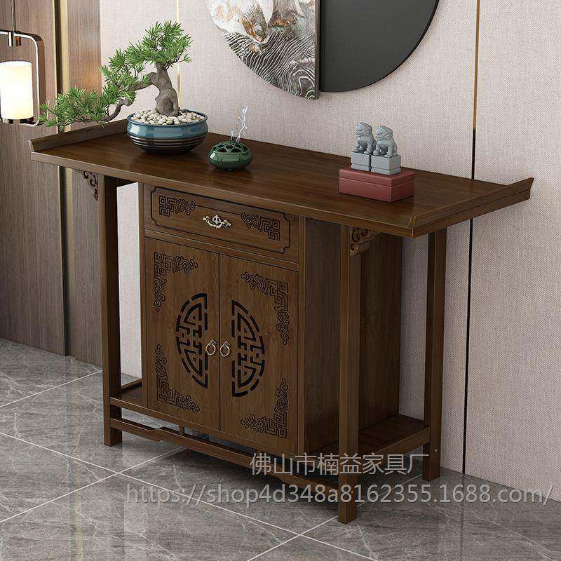 新中式供香案玄桌001关台家用中玄关端景台玄关柜堂桌香火桌桌供