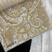 门幅29BER0c复古典帘美式 法式 羊绒质感提花窗布样古板房抱枕m布料