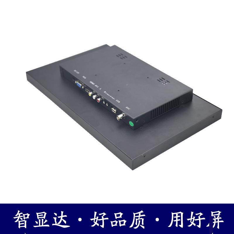 晶14寸液监工视951器业显示器HDMI清监控显示高器BNC视频显示器